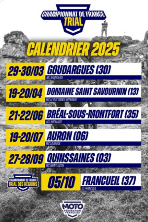 Championnat de France 2025 Trial des Régions