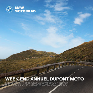Pour son traditionnel week-end annuel, l'équipe DUPONT Moto vous propose de découvrir l’Auvergne et sa jolie région, du vendredi 12 au dimanche 14 septembre 2025.