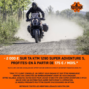 Les offres KTM à ne pas manquer ...il n en reste plus beaucoup , c est le moment de partir à l aventure !