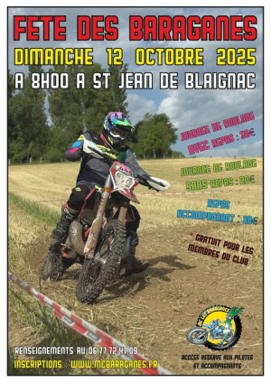 Balade Moto à l'occasion de la Fête des Baragnes