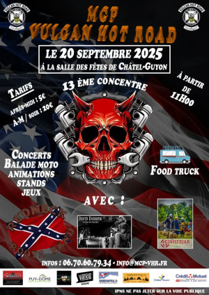  13ème Concentre MCP VULCAN HOT ROAD