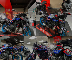 Venez découvrir la magnifique Yamaha MT-07 édition GP de France