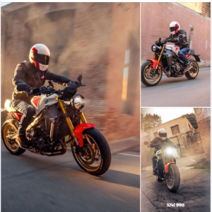 La YAMAHA XSR900 2025 réinvente l’esprit néo-rétro