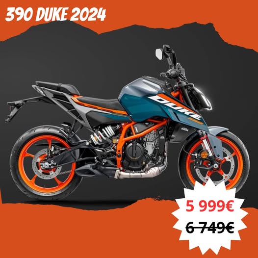 SUPER OFFRE KTM 390 Duke 2024 – A2