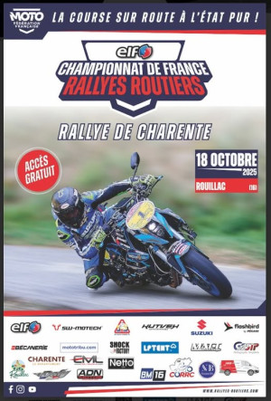 Finale du Championnat de France des Rallyes Routiers : Rallye des Charentes