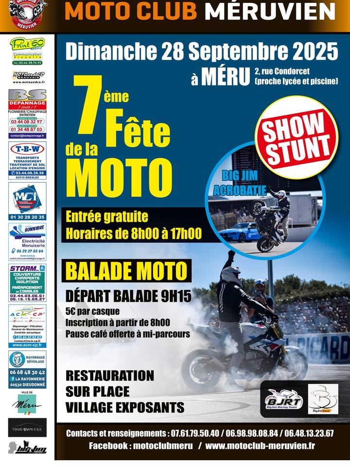 7ème Fête de la Moto à Méru (60)