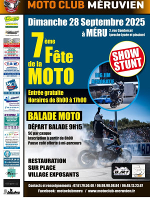 7ème Fête de la Moto à Méru (60)