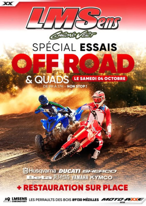 Journée Spéciale Essais Off Road sur le circuit de Chronovert