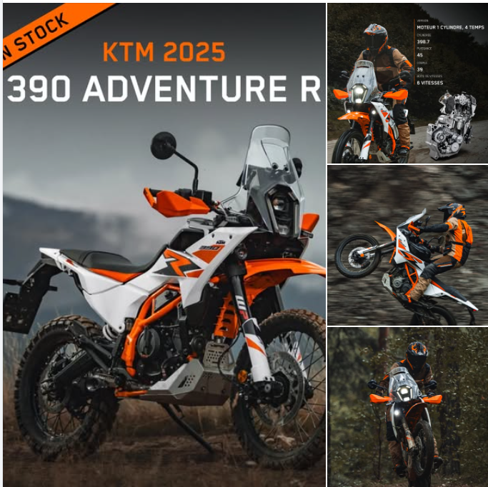 La KTM 390 Adventure 2025 : une invitation à explorer les chemins sans limite.