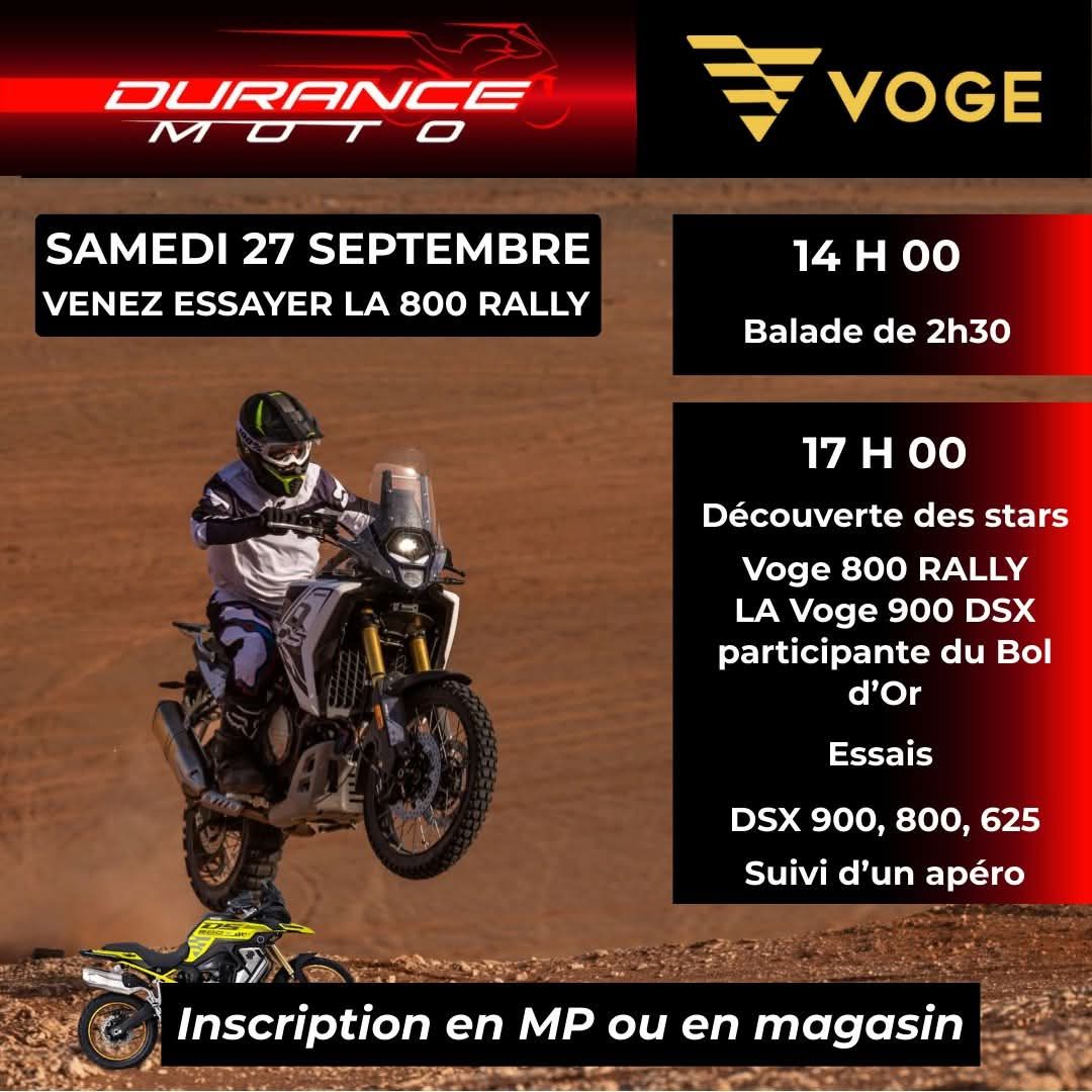 Journée Voge chez Durance Moto !