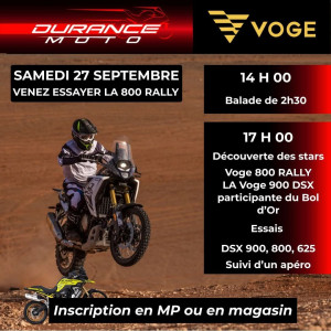Journée Voge chez Durance Moto !