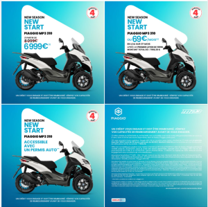 Votre futur scooter 3 roues Piaggio MP3310 vous attend