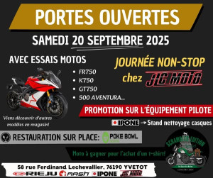 Portes ouvertes chez JLC Moto