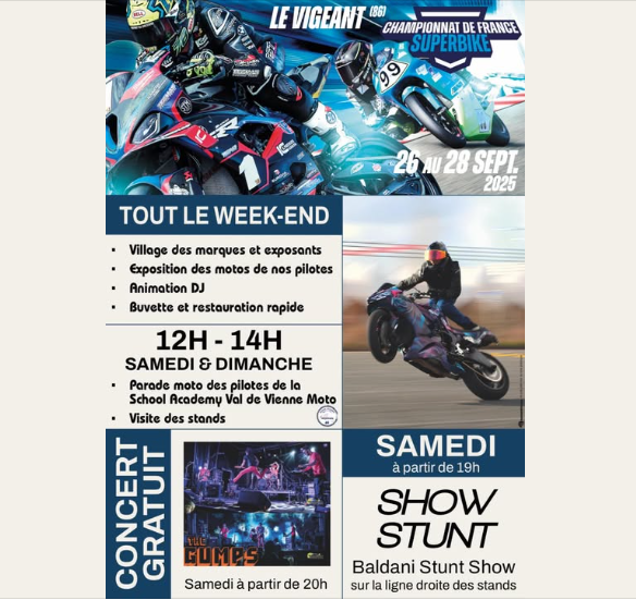 Grande finale du Championnat de France Superbike 