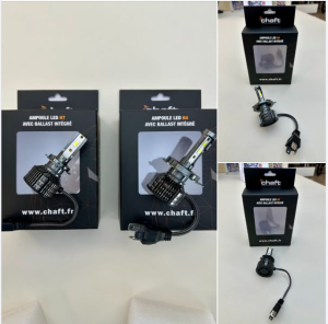 Nouveauté en stock chez LMSens- Les ampoules LED H4 et H7