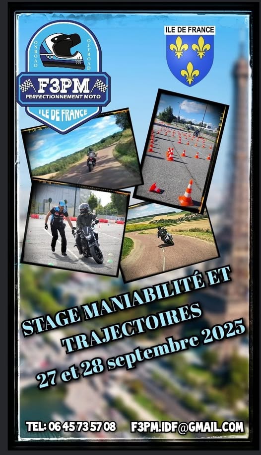 STAGE MOTO – Île de France
