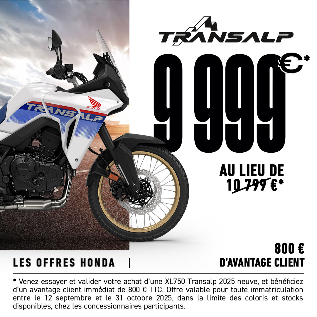 Honda Transalp à 9999€ a SAISIR !! 
