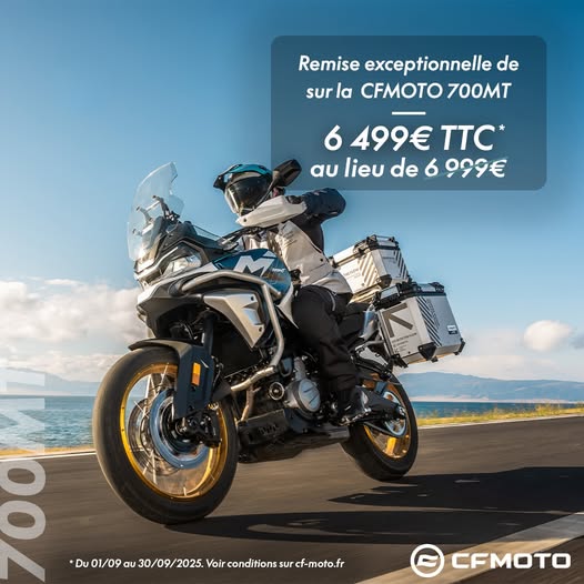 Le bon plan du mois chez Univers Motos Quad.