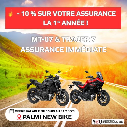 Offre assurance chez Yamaha Palmi New Bike.