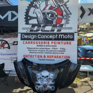 Design Concept Moto - Carrosserie, peinture dédiée à votre moto