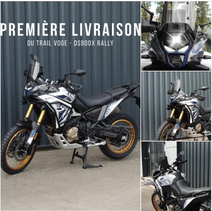 Premier départ pour notre VOGE Global DS800X RALLY