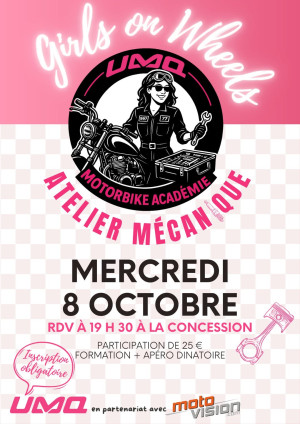 Univers Moto Academie avec Girls on Wheels.