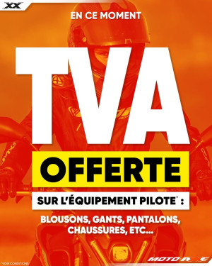 Jusqu’au 11 octobre, la TVA est OFFERTE sur tout l’équipement du pilote !