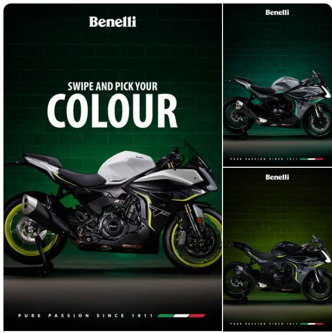 Venez découvrir la BENELLI Tornado 550 et choisissez la couleur