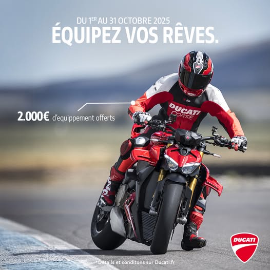 Sublimez votre passion chez Ducati Chambourcy