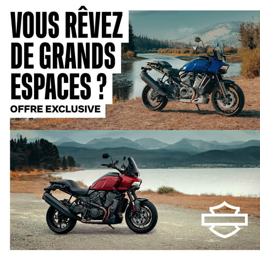 Offre immanquable sur la Pan America S ou ST neuve dans tout le réseau Harlay Davidson