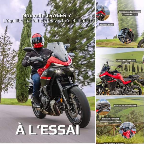 Venez essayer la nouvelle Tracer 7 2025 chez De Doncker Motos