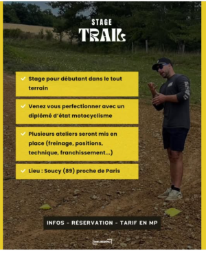 Stage TRAIL sur mesure pour débutant afin de vous perfectionner