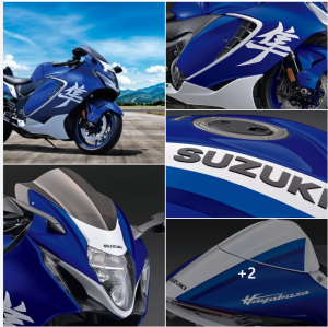 Suzuki présente cette nouvelle série limitée Hayabusa