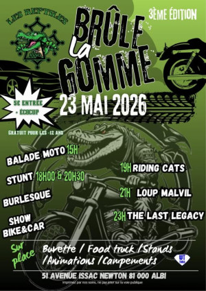 3ème édition de la Brûle-Gomme