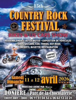 Country Rock Festival US Cars & Bikes Show à Donzère (26)