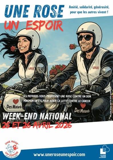 Week-end national Une rose Un espoir