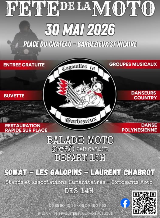Fête de la Moto de Barbézieux St Hilaire