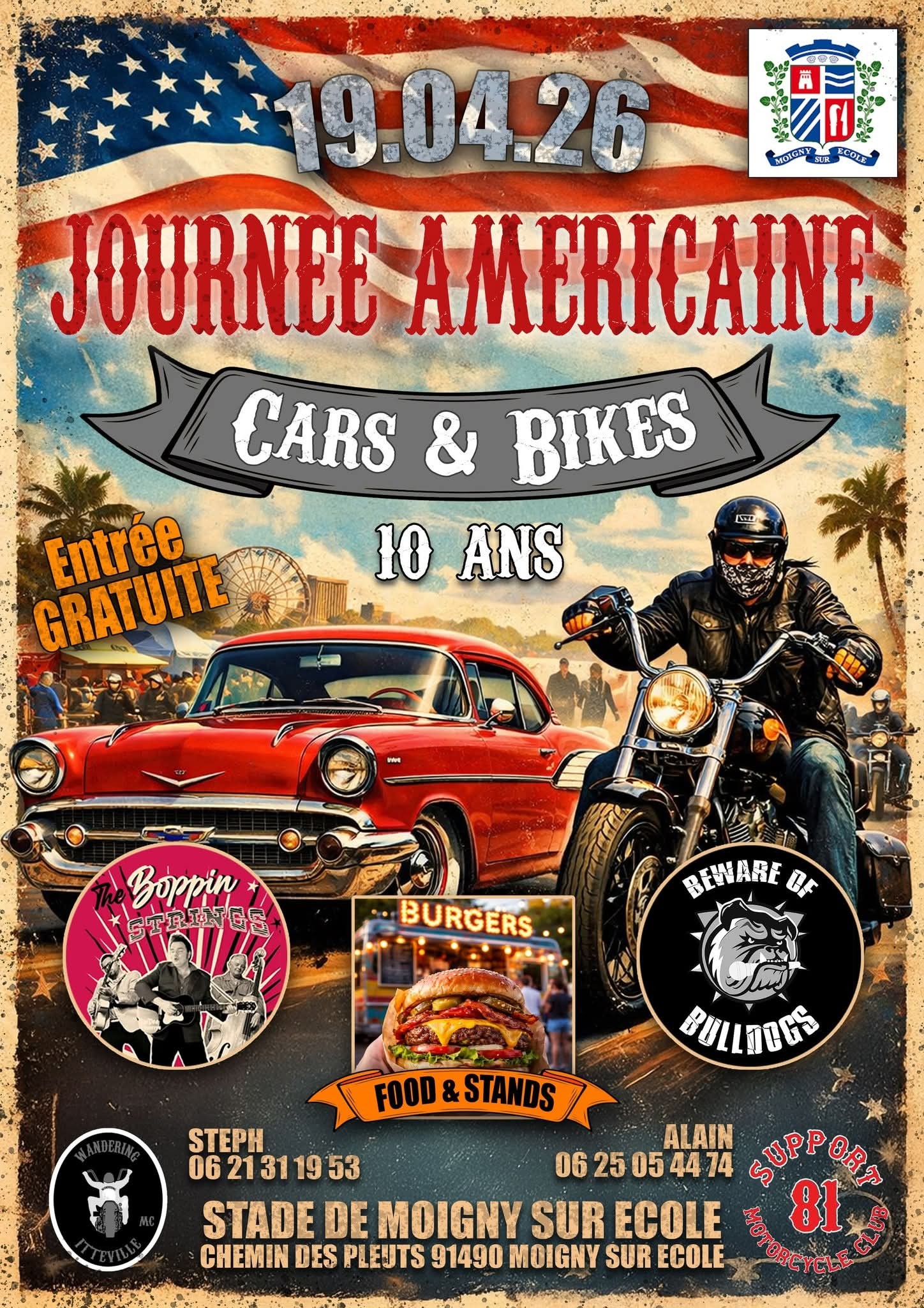 Journée Américaine Cars & Bikes