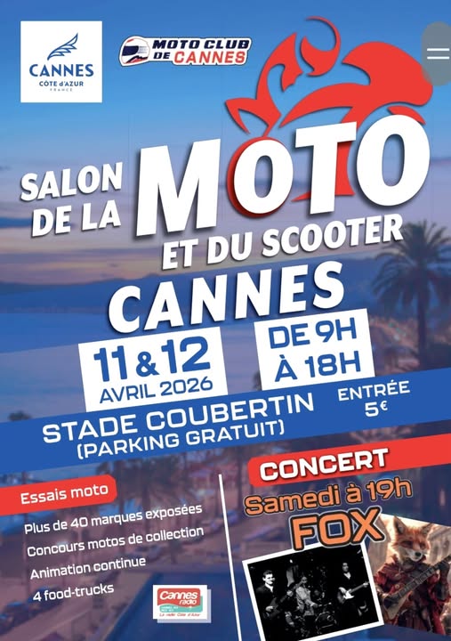 Salon de la Moto et du Scooter de Cannes