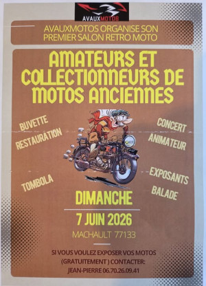 Salon Rétro Moto à Machault (77)
