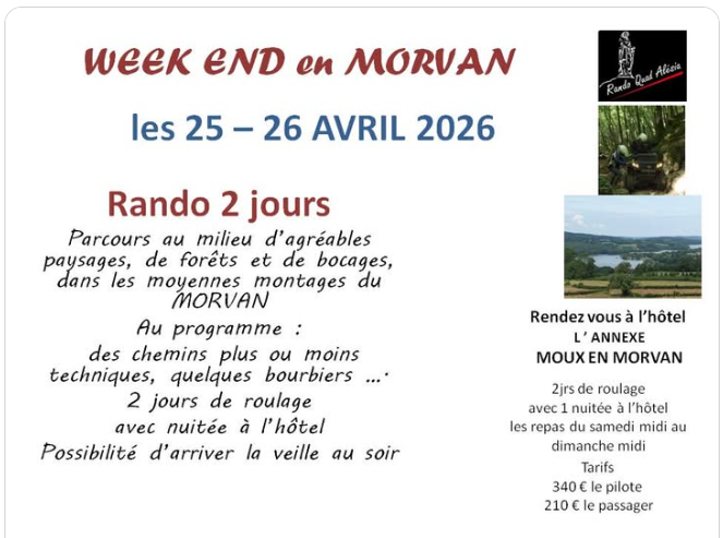 Participez à la Rando Quad dans le Morvan organisée par Rando Quad Alésia