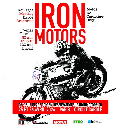 Iron Motors, la fête de la moto de caractère