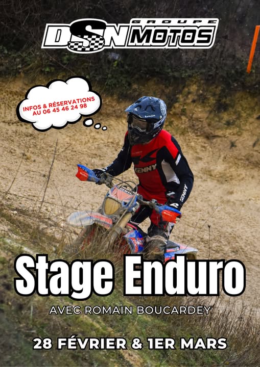 Stage Enduro avec DSN MOTOS