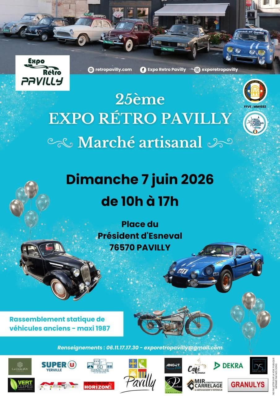 25ème Expo Rétro Pavilly
