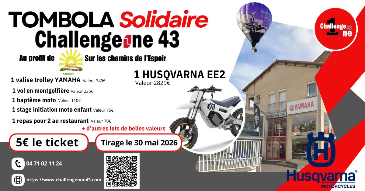 Tombola Solidaire par Challenge One 43