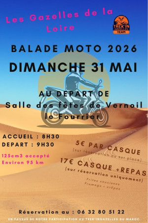 Balade Moto des Gazelles de la Loire