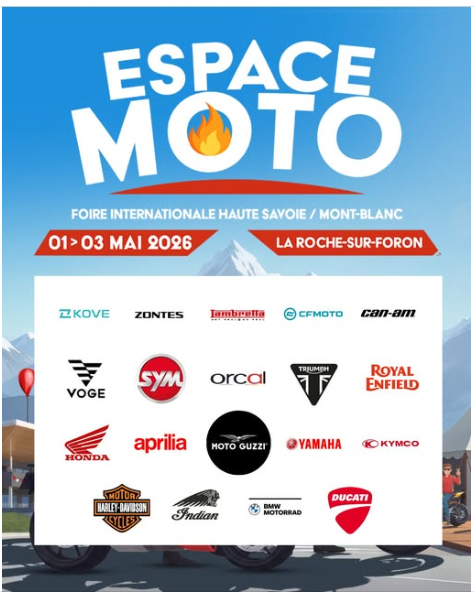 ROCHEXPO - La moto vous donnent rendez-vous à la Foire Internationale