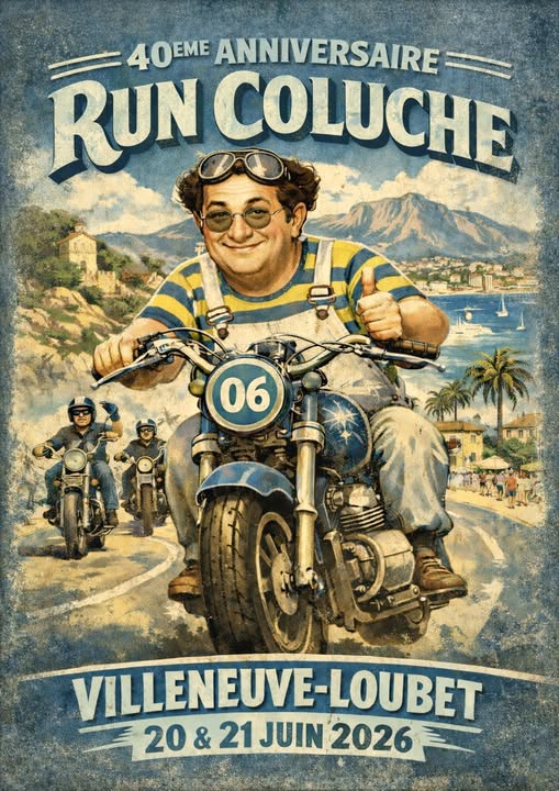 Run Coluche Spécial 40 ans