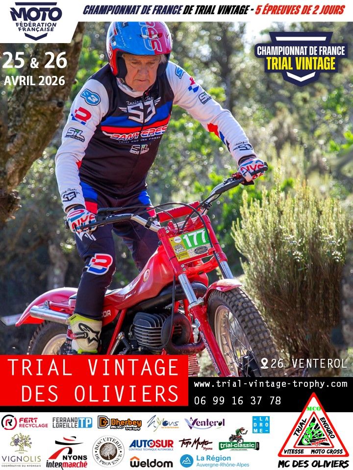 Trial Vintage des Oliviers