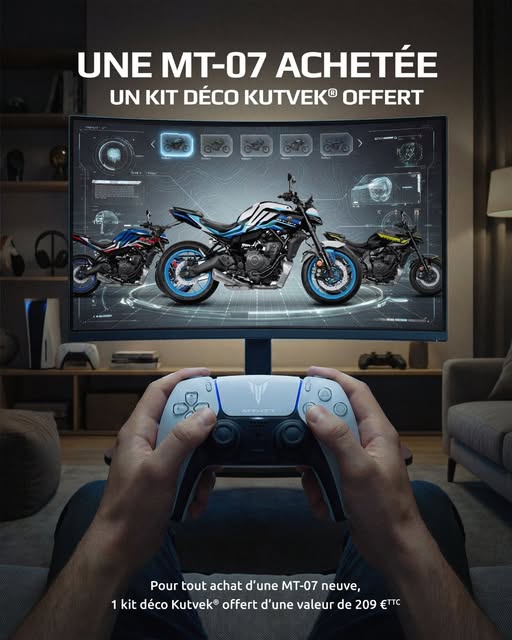 Offre sur la Yamaha MT-07 chez Palmi New Bike Nancy. 